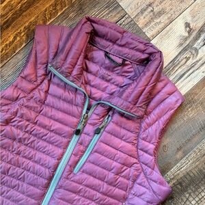 L.L. Bean Mauve Quilted Vest